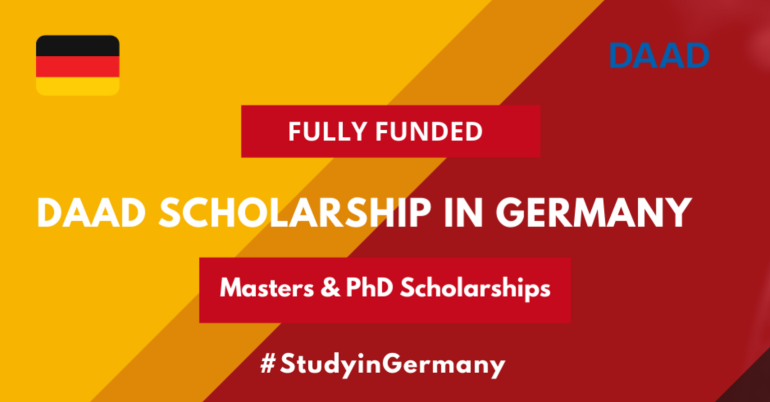 DAAD Postgraduate Scholarship for Development-Related Courses in Germany 2021